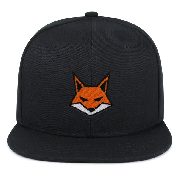 Fox Face Snapback Hat Embroidered Hip-Hop Baseball Cap Wild Animal