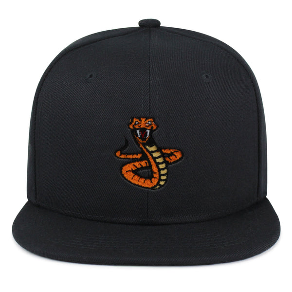 Rattlesnake Snapback Hat Embroidered Hip-Hop Baseball Cap Snake