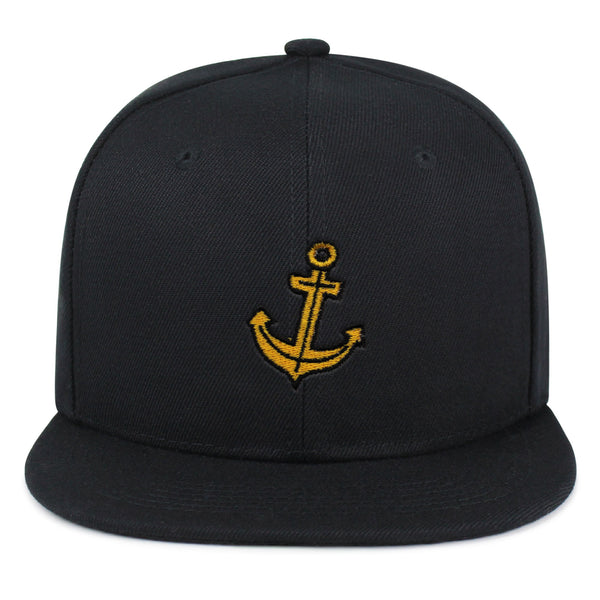 Anchor Snapback Hat Embroidered Hip-Hop Baseball Cap Boat Pirate