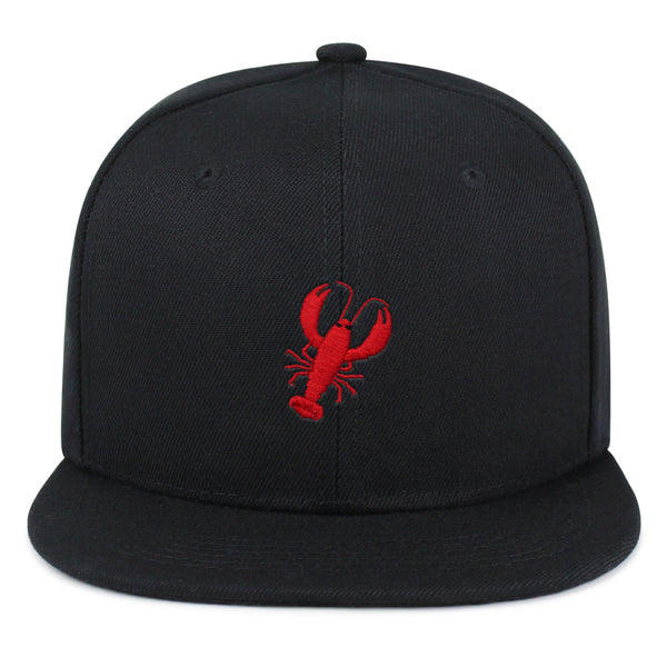 Lobster Snapback Hat Embroidered Hip-Hop Baseball Cap Seafood