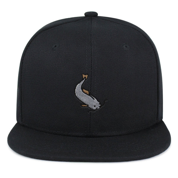 Catfish  Snapback Hat Embroidered Hip-Hop Baseball Cap Seafood