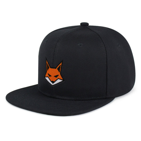 Fox Face Snapback Hat Embroidered Hip-Hop Baseball Cap Wild Animal