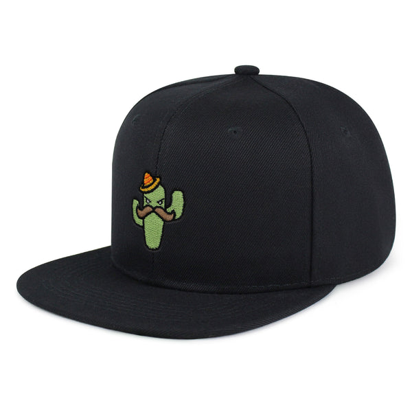 Cactus Snapback Hat Embroidered Hip-Hop Baseball Cap Cowboy Mexican American