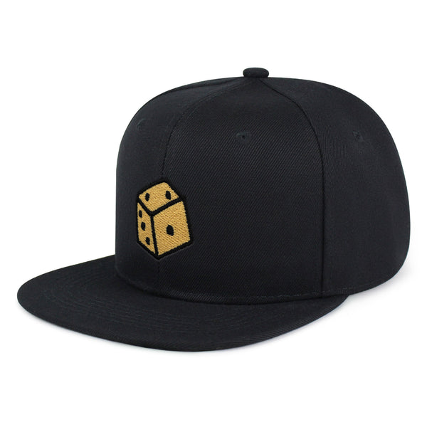 Dice Snapback Hat Embroidered Hip-Hop Baseball Cap Cute Board Game