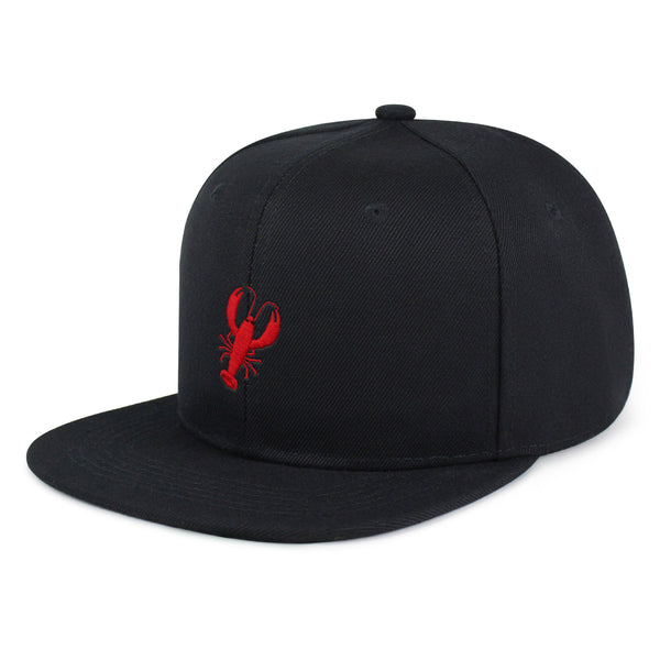 Lobster Snapback Hat Embroidered Hip-Hop Baseball Cap Seafood