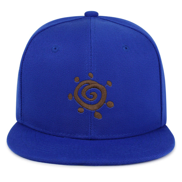 Indian Kokopelli Snapback Hat Embroidered Hip-Hop Baseball Cap Traditional Symbol