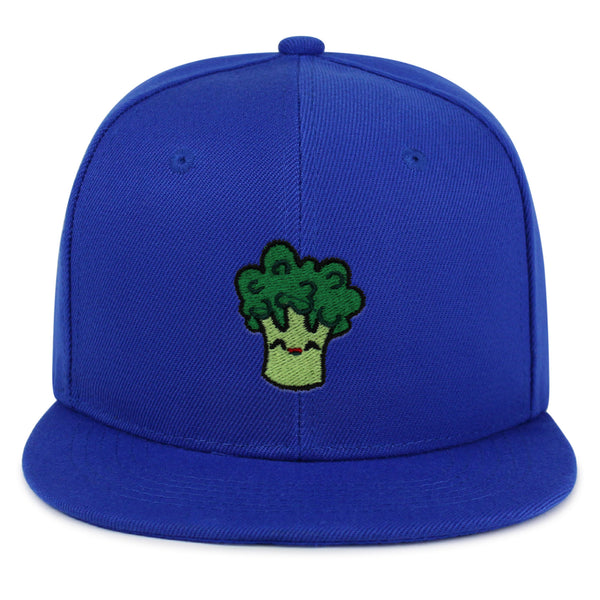 Broccoli Snapback Hat Embroidered Hip-Hop Baseball Cap Vegan Vegetable