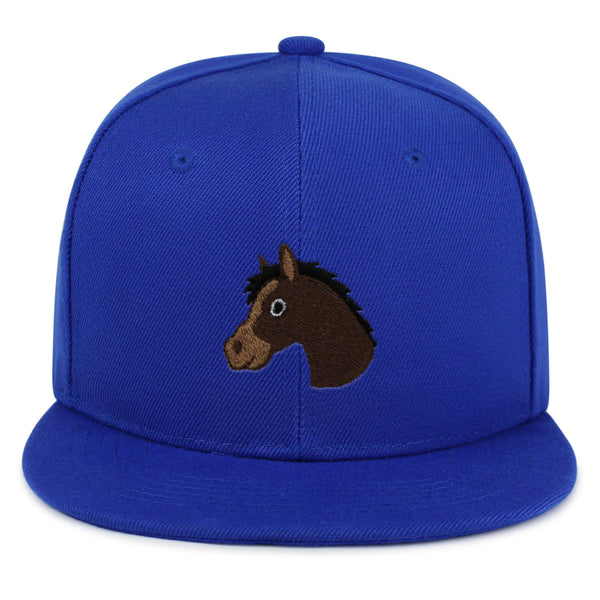 Horse Head Snapback Hat Embroidered Hip-Hop Baseball Cap Cowboy Zoo