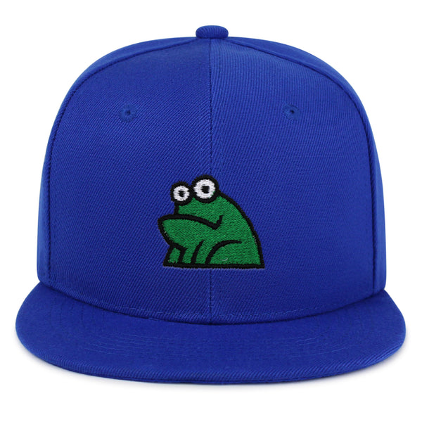 Frog Snapback Hat Embroidered Hip-Hop Baseball Cap Funny