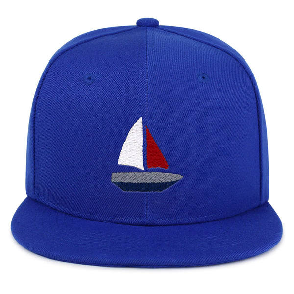 Cute Boat Snapback Hat Embroidered Hip-Hop Baseball Cap Sailor Ocean