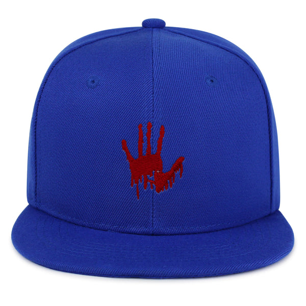 Bloody Hand Snapback Hat Embroidered Hip-Hop Baseball Cap Horror