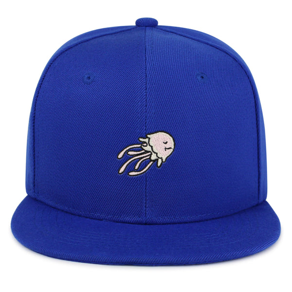 Jellyfish Snapback Hat Embroidered Hip-Hop Baseball Cap Fish Nature