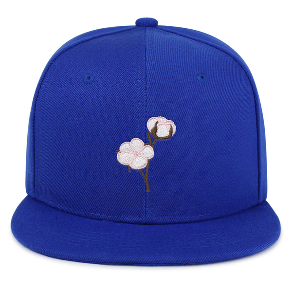 Cotton Flower Snapback Hat Embroidered Hip-Hop Baseball Cap Tree