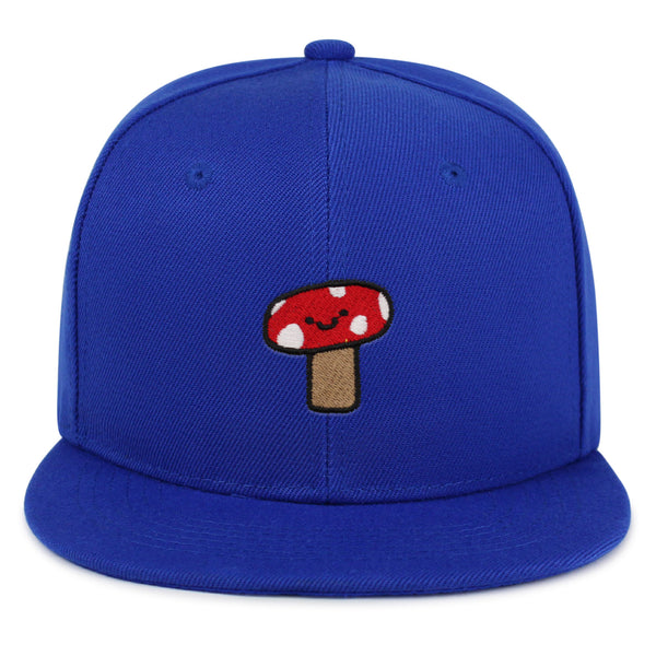 Mushroom Snapback Hat Embroidered Hip-Hop Baseball Cap Cute