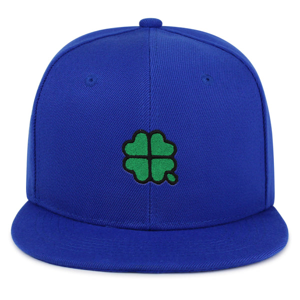 Four Leaf Clover  Snapback Hat Embroidered Hip-Hop Baseball Cap Clove Lucky