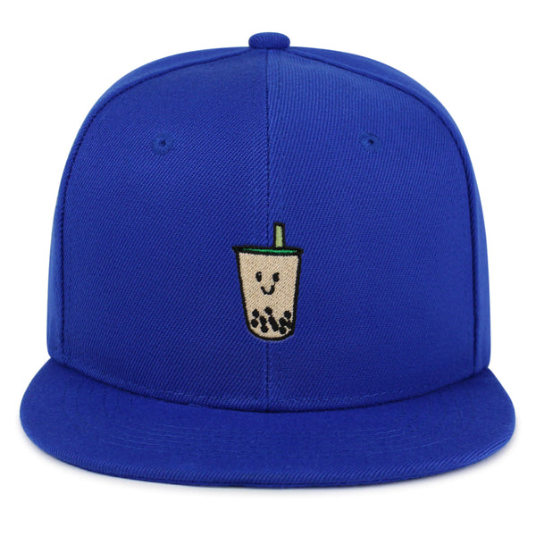 Boba Tea  Snapback Hat Embroidered Hip-Hop Baseball Cap Pearl