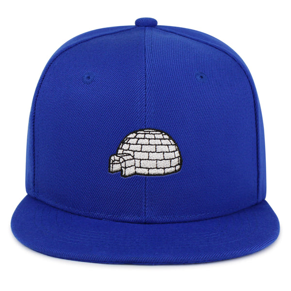 Igloo Snapback Hat Embroidered Hip-Hop Baseball Cap Winter