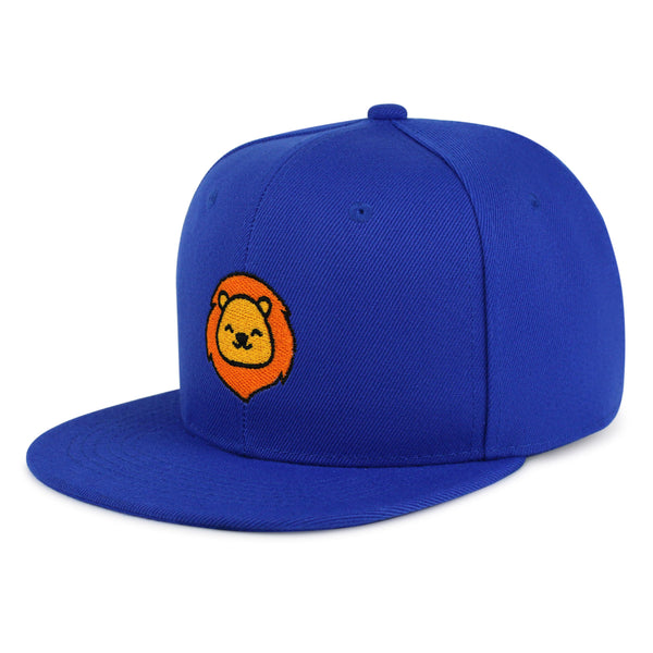 Lion Snapback Hat Embroidered Hip-Hop Baseball Cap Zoo King Animal