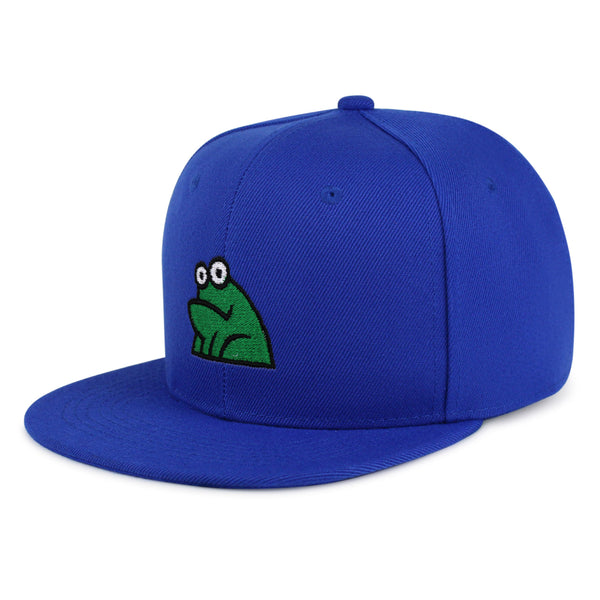 Frog Snapback Hat Embroidered Hip-Hop Baseball Cap Funny