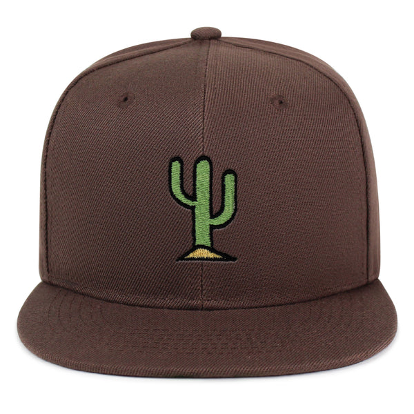 Cactus Snapback Hat Embroidered Hip-Hop Baseball Cap Desert Hot