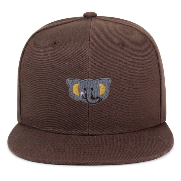 Elephant Snapback Hat Embroidered Hip-Hop Baseball Cap Zoo