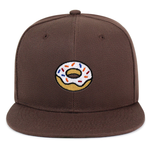 Donut Snapback Hat Embroidered Hip-Hop Baseball Cap Doughtnut Snack