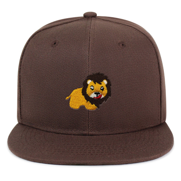 Lion Snapback Hat Embroidered Hip-Hop Baseball Cap Zoo King