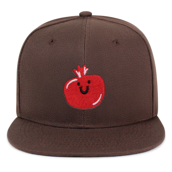 Pomegranate Snapback Hat Embroidered Hip-Hop Baseball Cap Fruit Grenade