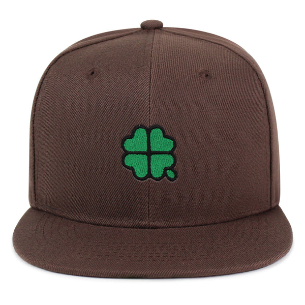 Four Leaf Clover  Snapback Hat Embroidered Hip-Hop Baseball Cap Clove Lucky