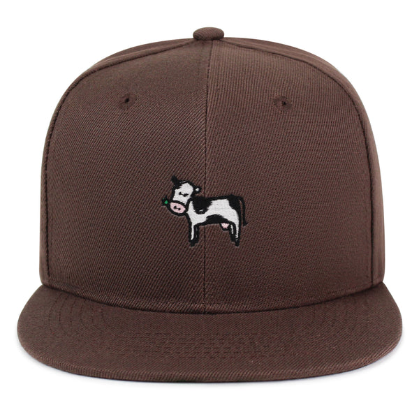 Cow  Snapback Hat Embroidered Hip-Hop Baseball Cap Cute