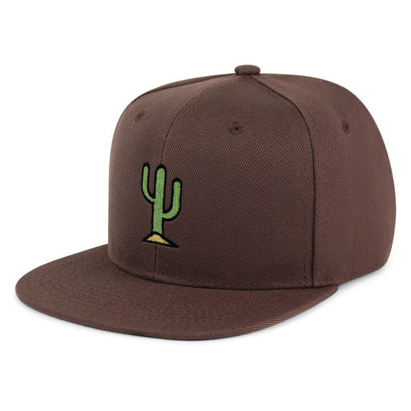 Cactus Snapback Hat Embroidered Hip-Hop Baseball Cap Desert Hot