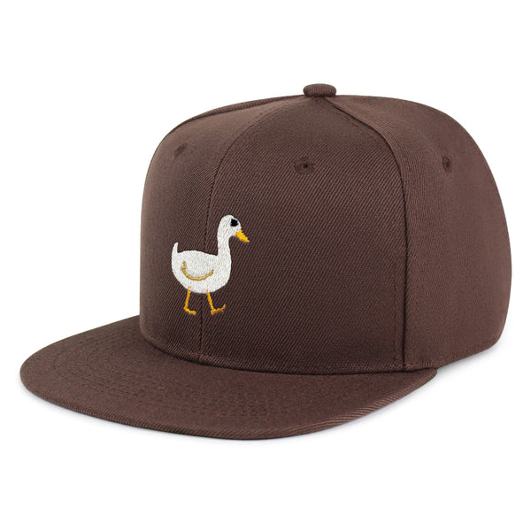 Duck Snapback Hat Embroidered Hip-Hop Baseball Cap Bird Lake