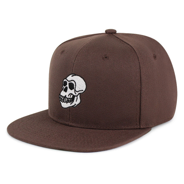 Gorilla Skull Snapback Hat Embroidered Hip-Hop Baseball Cap Skelton