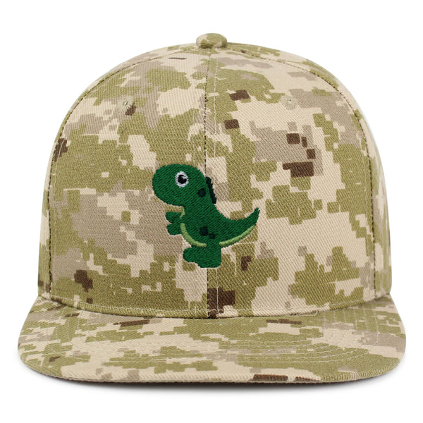 Tyrannosaurus Rex Dinosaur Snapback Hat Embroidered Hip-Hop Baseball Cap  Kid Dino