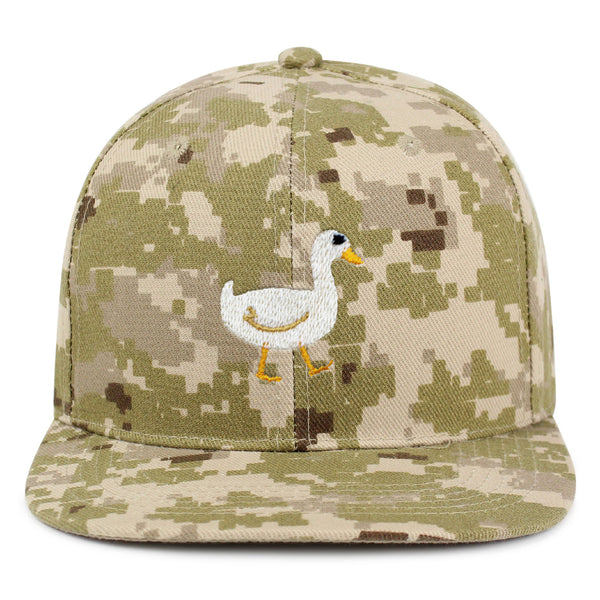 Duck Snapback Hat Embroidered Hip-Hop Baseball Cap Bird Lake