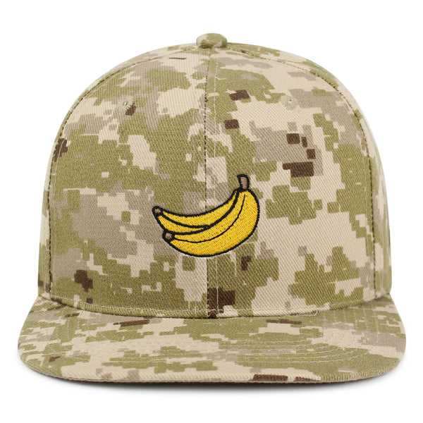 Banana Fruit Snapback Hat Embroidered Hip-Hop Baseball Cap Monkey