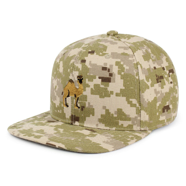 Camel Snapback Hat Embroidered Hip-Hop Baseball Cap Desert Middle East