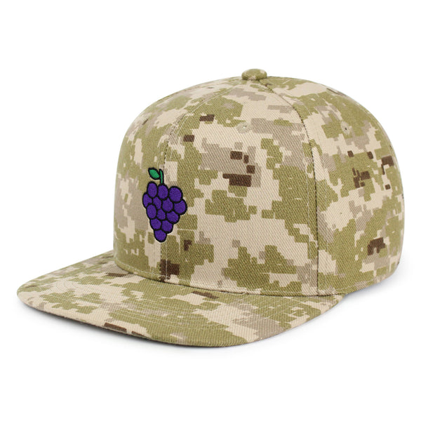 Grapes  Snapback Hat Embroidered Hip-Hop Baseball Cap Fruit