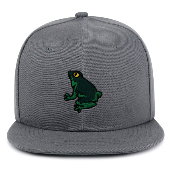 Frog Snapback Hat Embroidered Hip-Hop Baseball Cap Pond