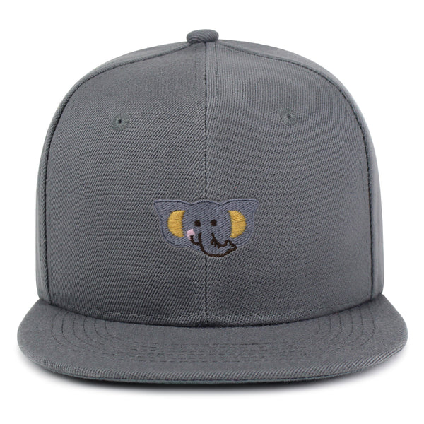 Elephant Snapback Hat Embroidered Hip-Hop Baseball Cap Zoo