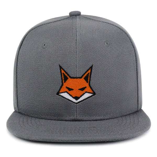 Fox Face Snapback Hat Embroidered Hip-Hop Baseball Cap Wild Animal