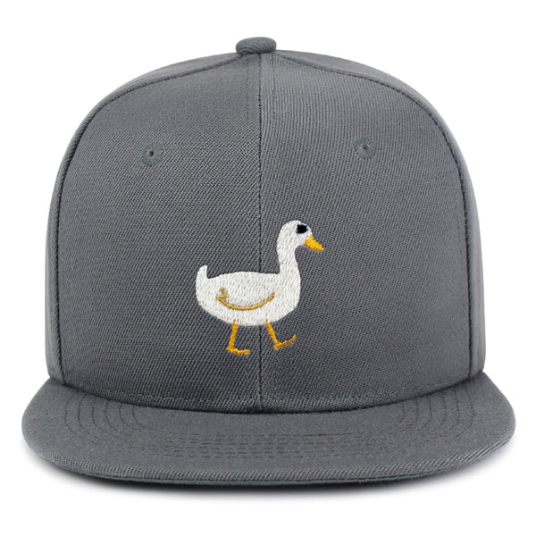 Duck Snapback Hat Embroidered Hip-Hop Baseball Cap Bird Lake