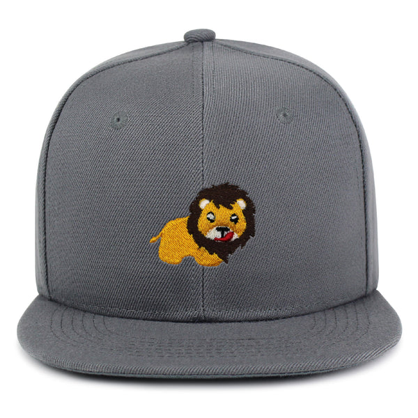 Lion Snapback Hat Embroidered Hip-Hop Baseball Cap Zoo King