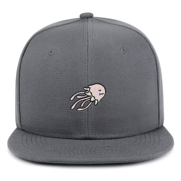 Jellyfish Snapback Hat Embroidered Hip-Hop Baseball Cap Fish Nature