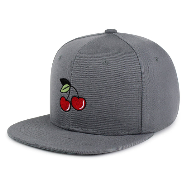 Cherry Snapback Hat Embroidered Hip-Hop Baseball Cap Fruit