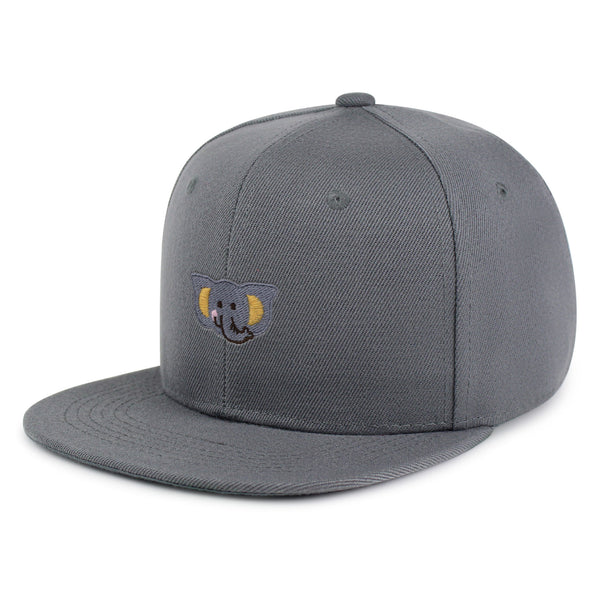 Elephant Snapback Hat Embroidered Hip-Hop Baseball Cap Zoo