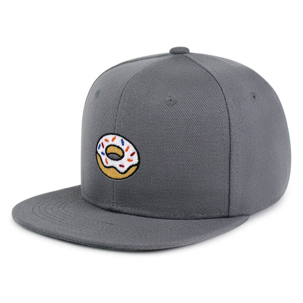 Donut Snapback Hat Embroidered Hip-Hop Baseball Cap Doughtnut Snack