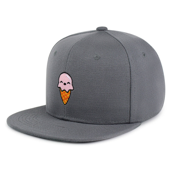 Ice Cream Snapback Hat Embroidered Hip-Hop Baseball Cap Summer