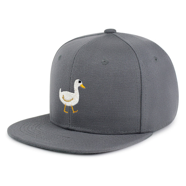 Duck Snapback Hat Embroidered Hip-Hop Baseball Cap Bird Lake