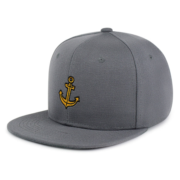 Anchor Snapback Hat Embroidered Hip-Hop Baseball Cap Boat Pirate